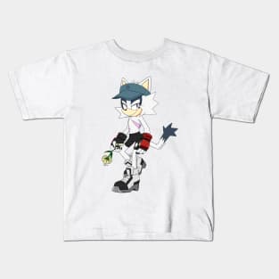 Cat flower Kids T-Shirt